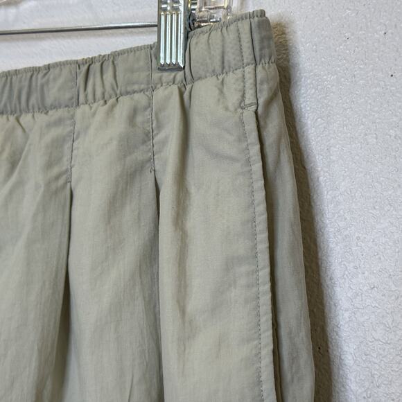 Columbia Casual Swim Shorts Mens Size Medium Khaki Elastic Belted Waist Pockets - Picture 2 of 9